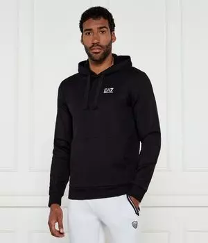 Свитер Regular fit Ea7, черный