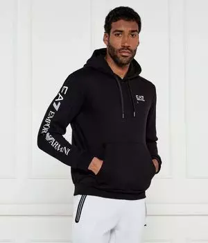 Свитер Regular fit Ea7, черный