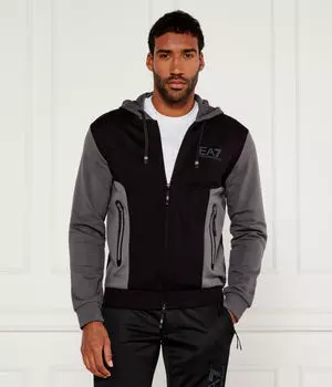 Свитер Regular fit Ea7, черный