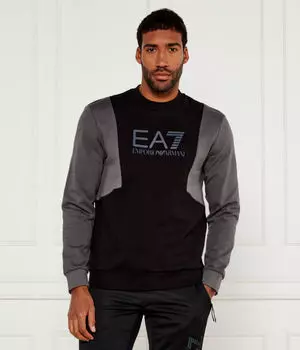 Свитер Regular fit Ea7, черный