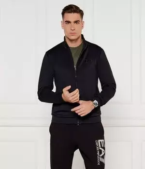 Свитер Regular fit Ea7, черный