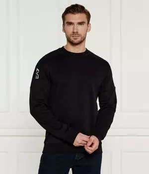 Свитер Regular fit Ea7, черный