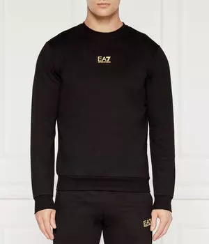 Свитер Regular fit Ea7, черный