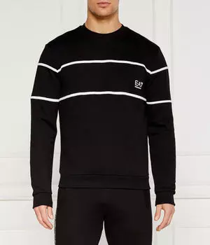 Свитер Regular fit Ea7, черный