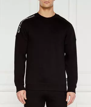 Свитер Regular fit Ea7, черный