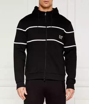 Свитер Regular fit Ea7, черный