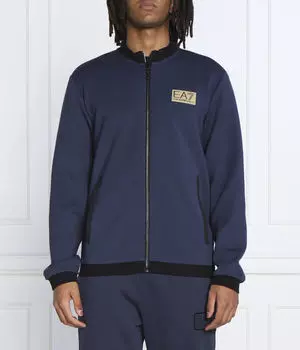 Свитер Regular fit Ea7, синий