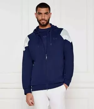 Свитер Regular fit Ea7, синий