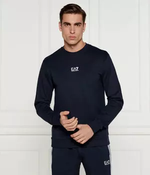 Свитер Regular fit Ea7, синий