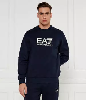 Свитер Regular fit Ea7, синий