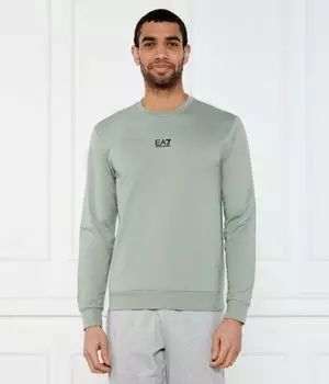 Свитер Regular fit Ea7, зеленый