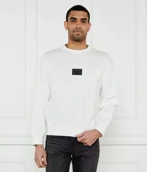 Свитер Regular fit Emporio Armani, белый