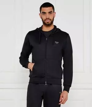 Свитер Regular fit Emporio Armani, черный