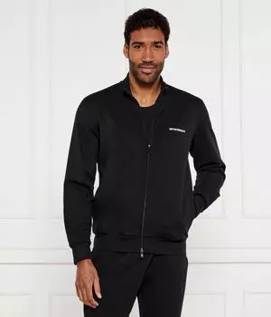 Свитер Regular fit Emporio Armani, черный