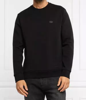Свитер Regular fit Emporio Armani, черный