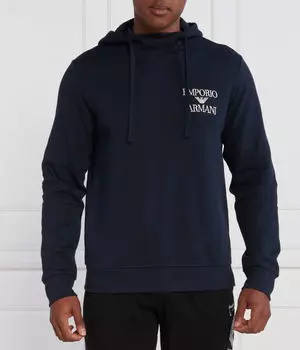 Свитер Regular fit Emporio Armani, синий