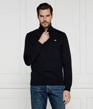 Свитер Regular fit Gant, черный