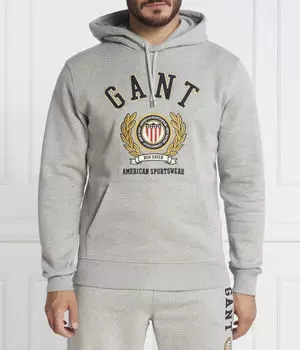Свитер Regular fit Gant, серый