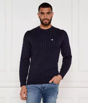 Свитер Regular fit Gant, синий