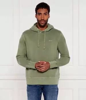 Свитер Regular fit Gant, зеленый