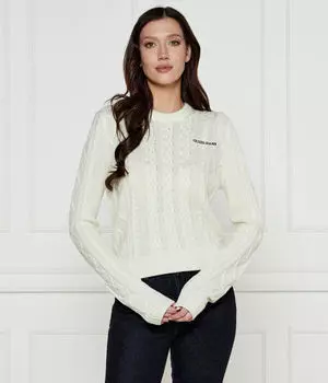 Свитер Regular fit Guess Jeans, белый
