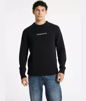 Свитер Regular fit Guess Jeans, черный