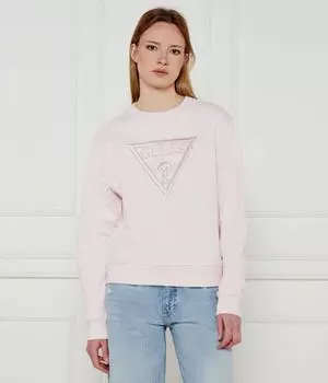Свитер Regular fit Guess Jeans, коричневый