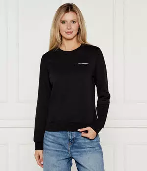 Свитер Regular fit Karl Lagerfeld, черный