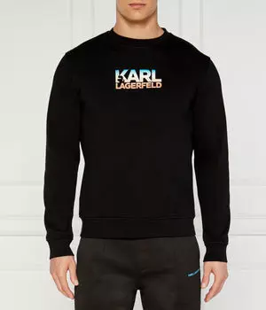 Свитер Regular fit Karl Lagerfeld, черный
