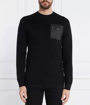 Свитер Regular fit Karl Lagerfeld, черный