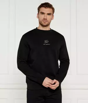 Свитер Regular fit Karl Lagerfeld, черный