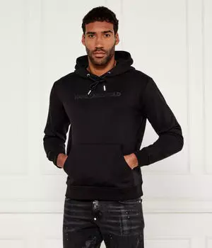 Свитер Regular fit Karl Lagerfeld, черный