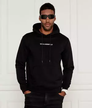 Свитер Regular fit Karl Lagerfeld, черный