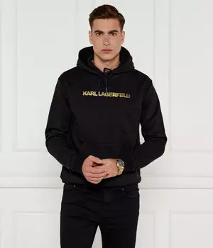 Свитер Regular fit Karl Lagerfeld, черный