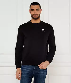 Свитер Regular fit Karl Lagerfeld, черный