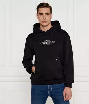 Свитер Regular fit Karl Lagerfeld Jeans, черный