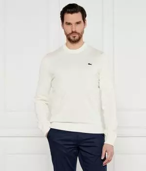 Свитер Regular fit Lacoste, белый