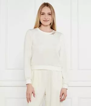 Свитер Regular fit Liu Jo Sport, экрю