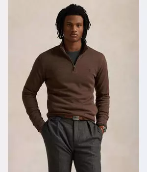 Свитер Regular fit Polo Ralph Lauren, коричневый