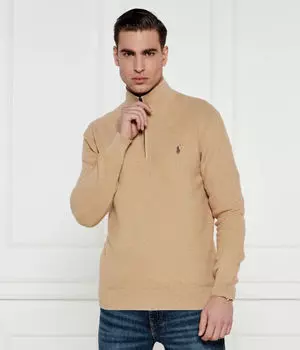 Свитер Regular fit Polo Ralph Lauren, коричневый