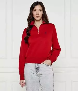 Свитер Regular fit Polo Ralph Lauren, красный