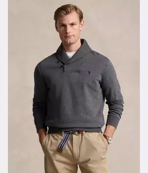 Свитер Regular fit Polo Ralph Lauren, серый