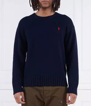 Свитер Regular fit Polo Ralph Lauren, синий