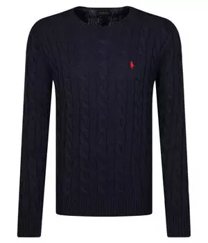 Свитер Regular fit Polo Ralph Lauren, синий