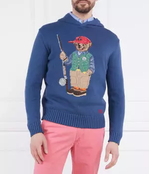 Свитер Regular fit Polo Ralph Lauren, синий