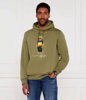 Свитер Regular fit Polo Ralph Lauren, зеленый