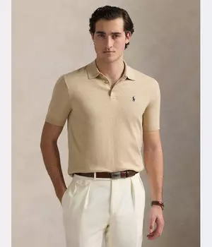 Свитер Regular fit Polo Ralph Lauren, желтый