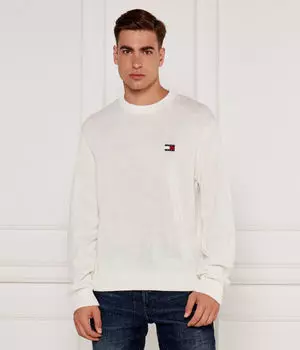 Свитер Regular fit Tommy Jeans, белый