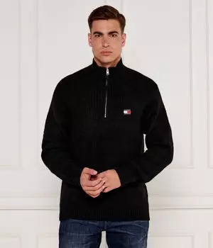 Свитер Regular fit Tommy Jeans, черный