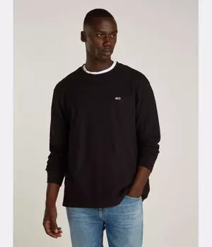 Свитер Regular fit Tommy Jeans, черный